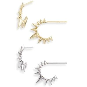 Melinda Maria Gabriella's Little Sister Gold and Silver Earrings Set